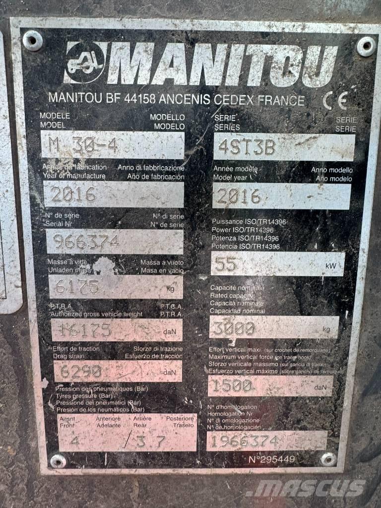 Manitou M30-4 Diesel Trucker