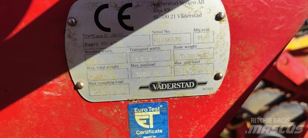 Väderstad Rapid400S Kombinerte såmaskiner