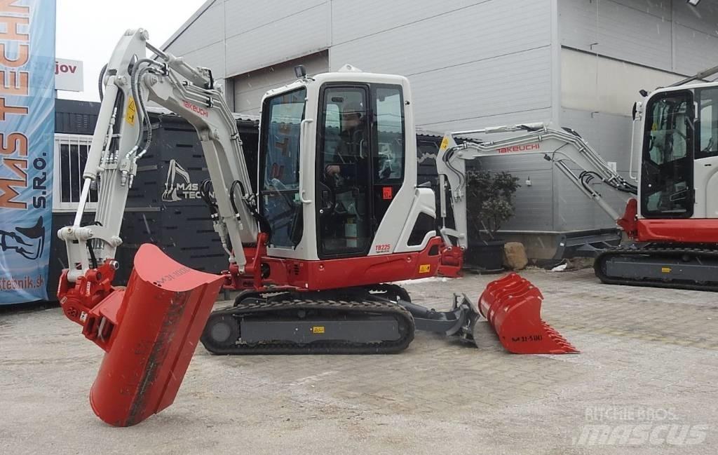 Takeuchi TB225 Minigravere <7t