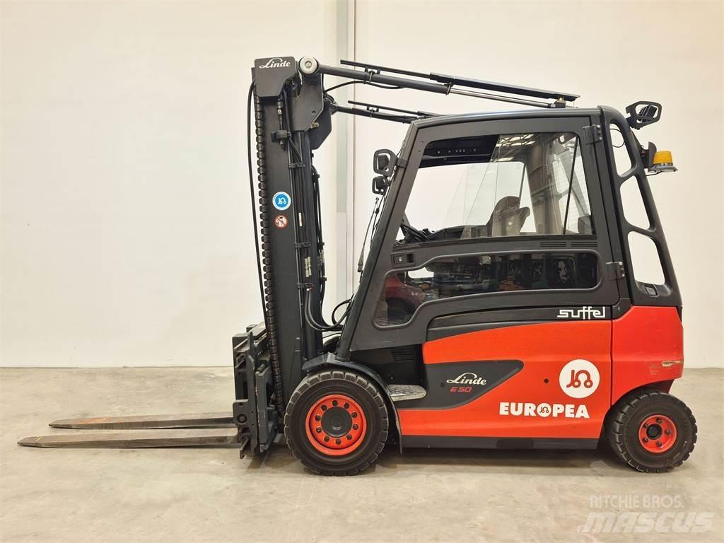 Linde E50HL 01 600 Elektriske trucker