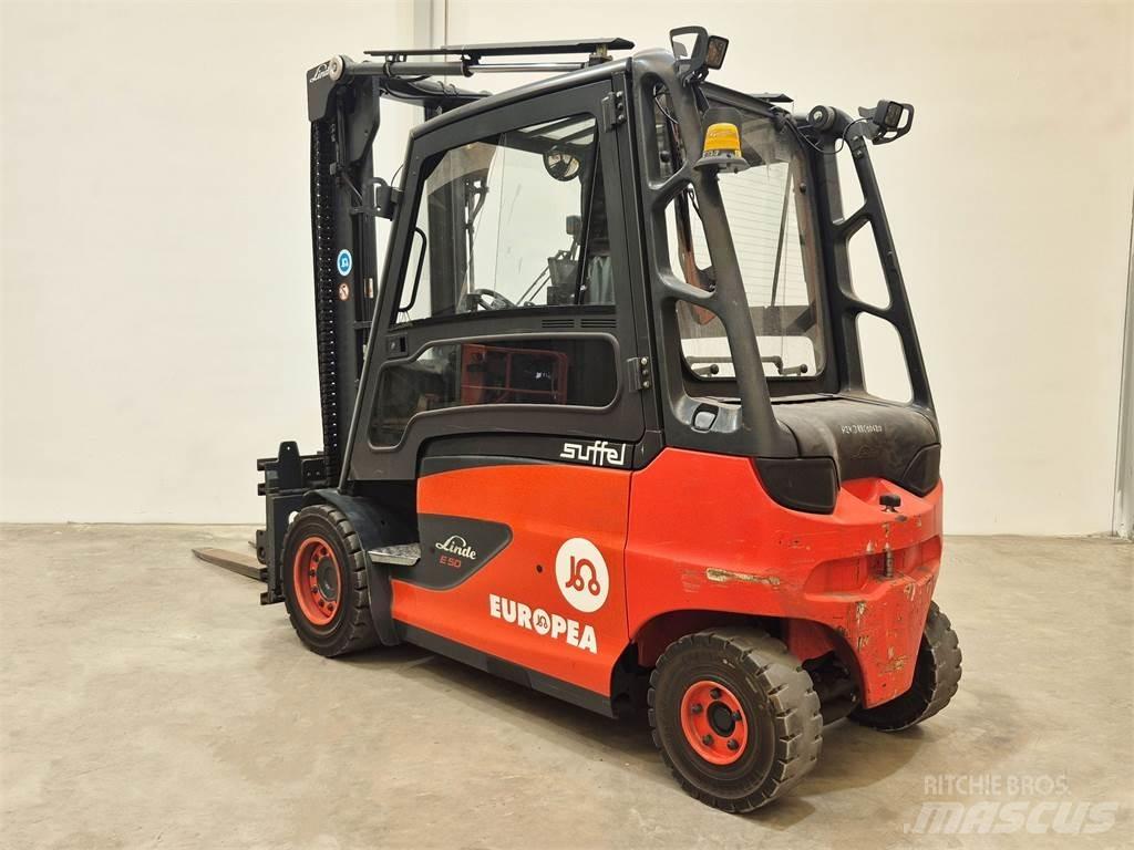 Linde E50HL 01 600 Elektriske trucker