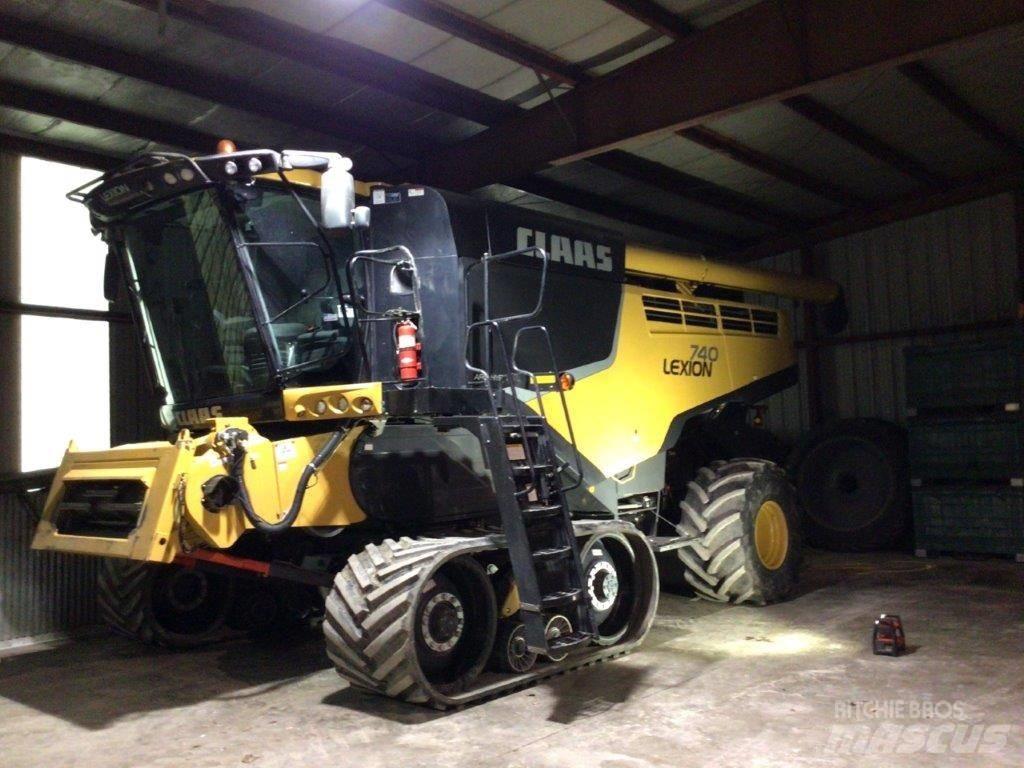 CLAAS Lexion 740 TT Skurtreskere