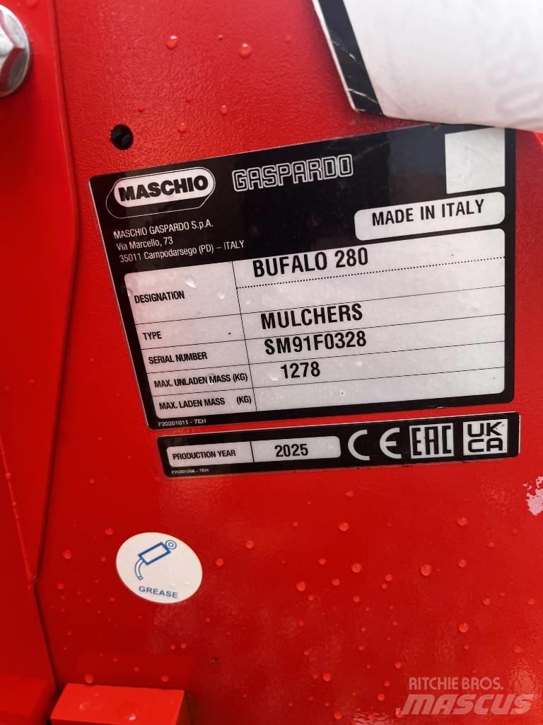 Maschio Bufalo 280 Beitepussere og toppkuttere