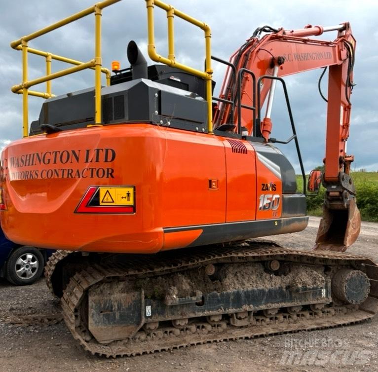 Hitachi ZX 160 LC-7 Beltegraver