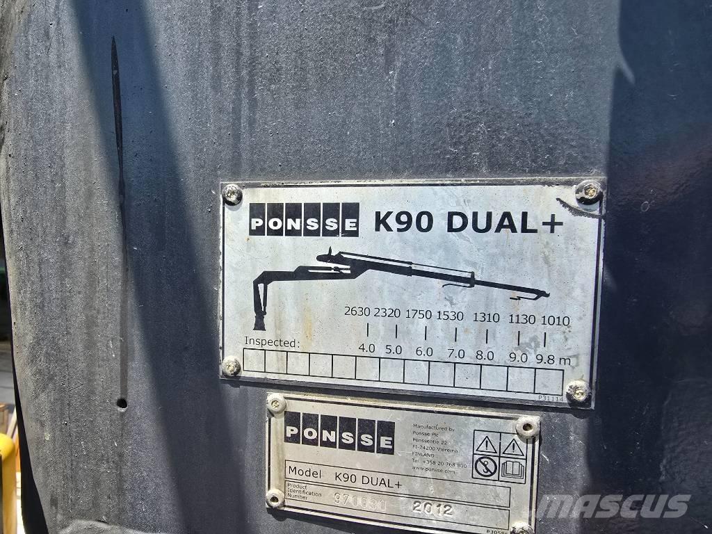 Ponsse Buffalo dual Lassbærere