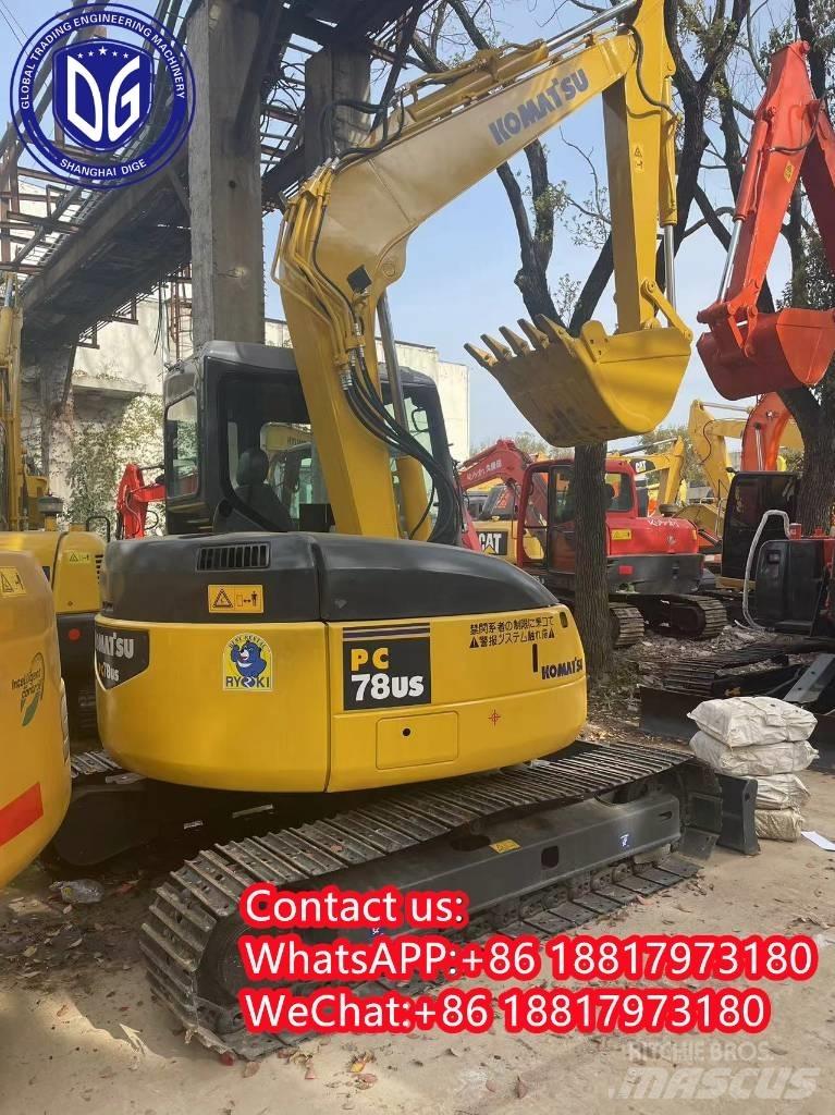 Komatsu PC 78 US Beltegraver