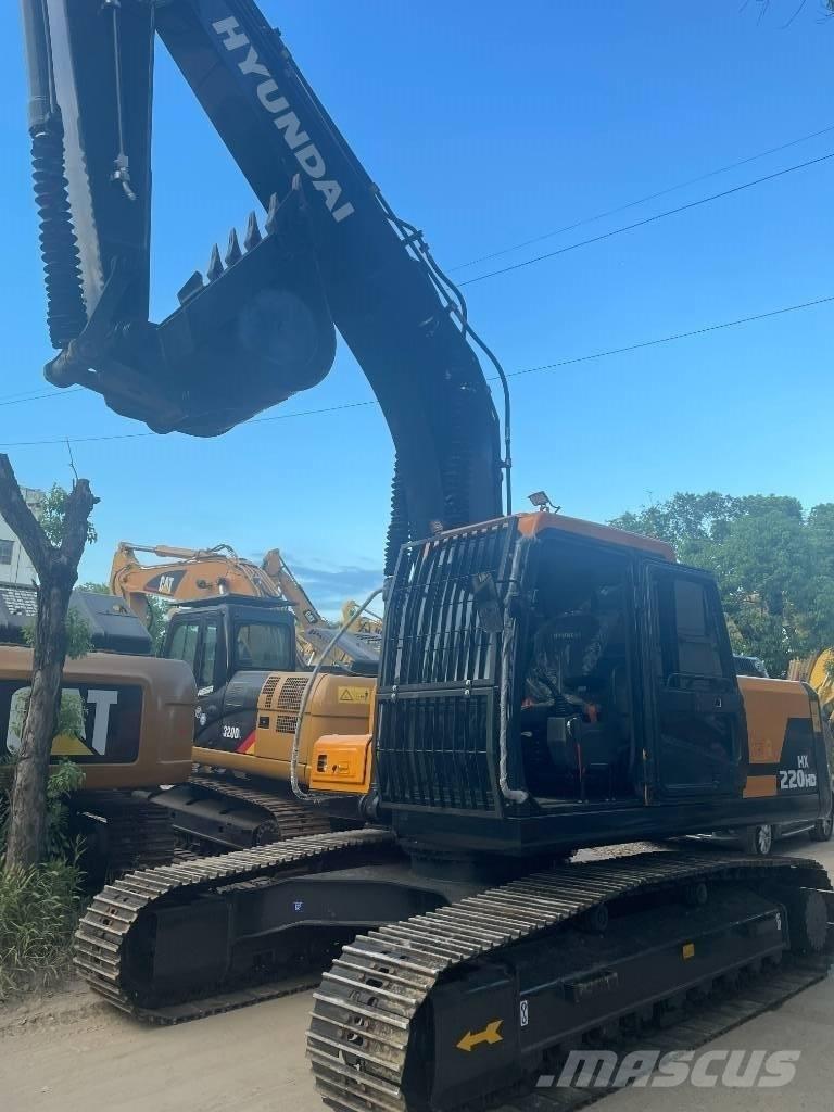 Hyundai 220HX Beltegraver