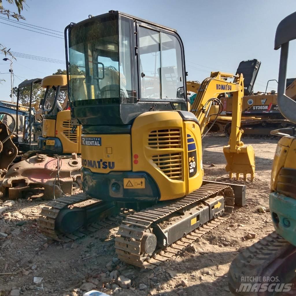 Komatsu PC 30 MR-3 Minigravere <7t