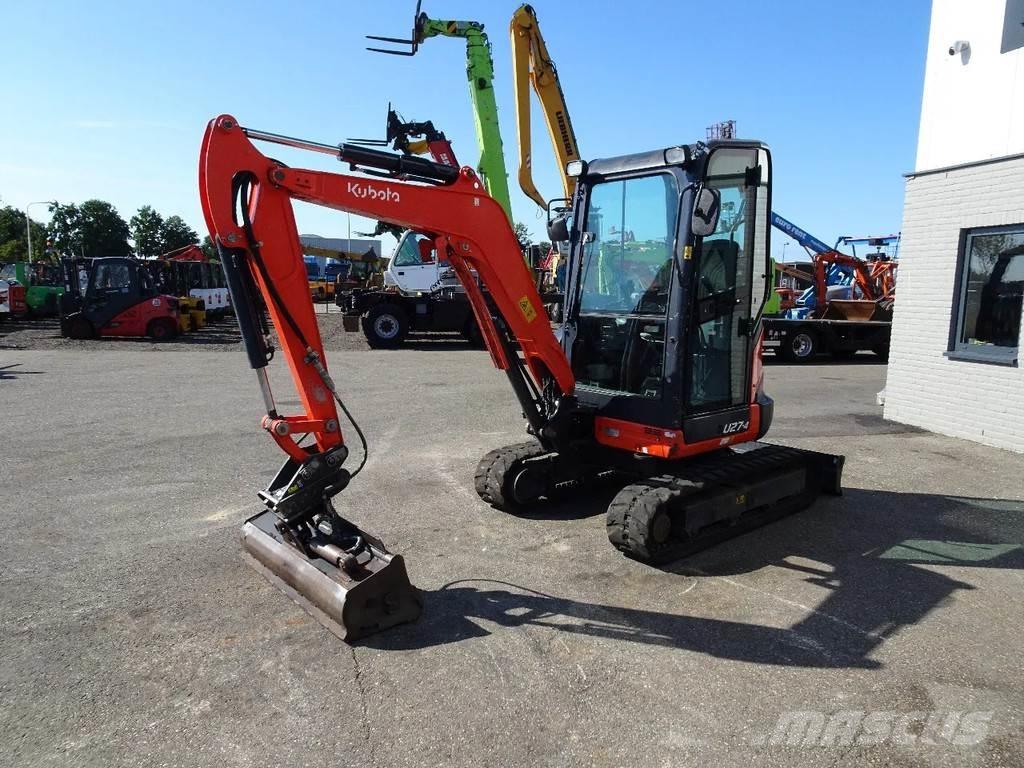 Kubota U27-4 Minigravere <7t