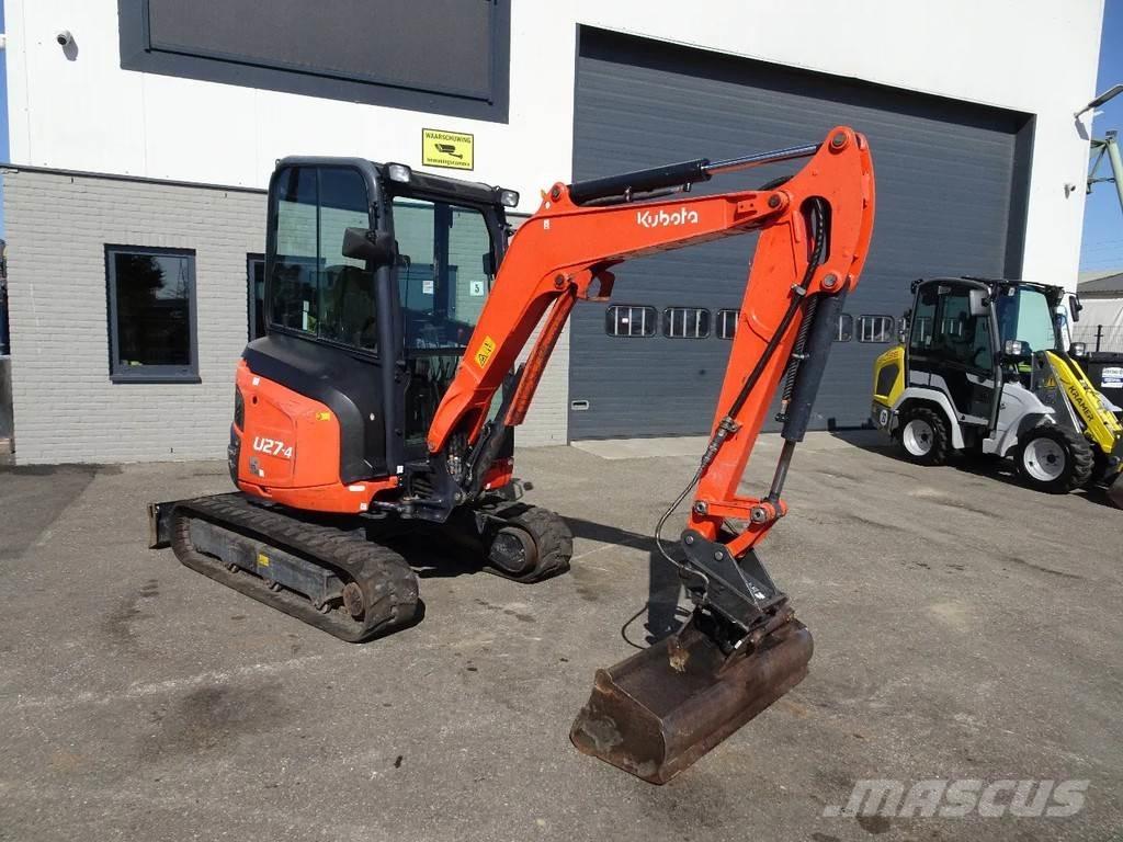 Kubota U27-4 Minigravere <7t