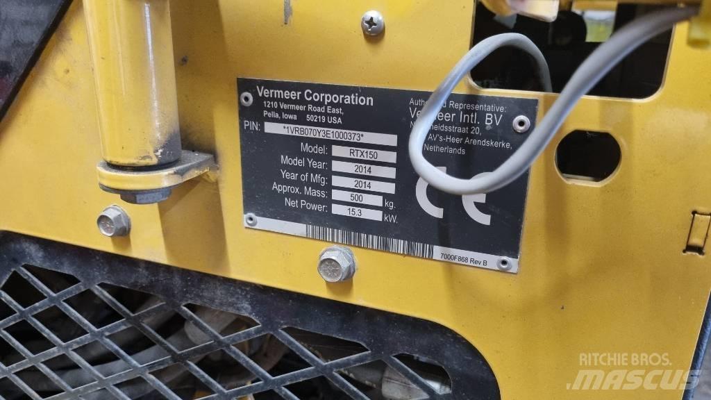 Vermeer RTX150 Kjedegravere