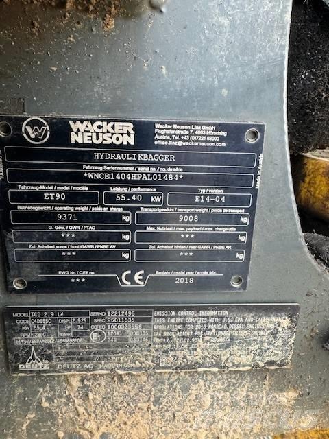Wacker Neuson ET 90 Beltegraver