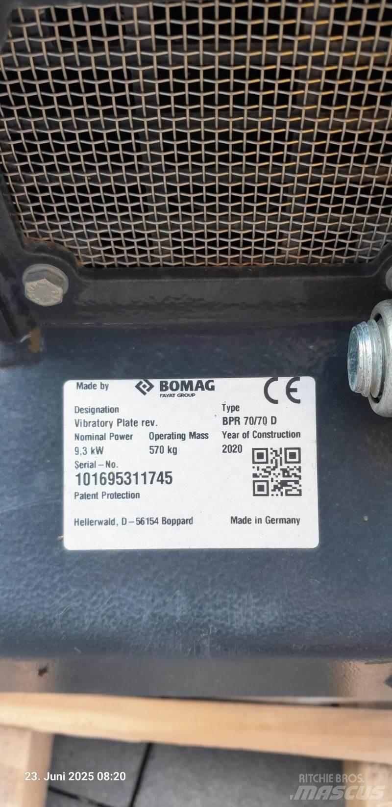 Bomag BPR 70/70 DE Vibroplater