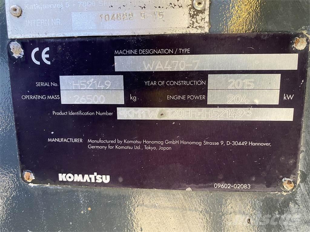 Komatsu WA470-7 Hjullastere