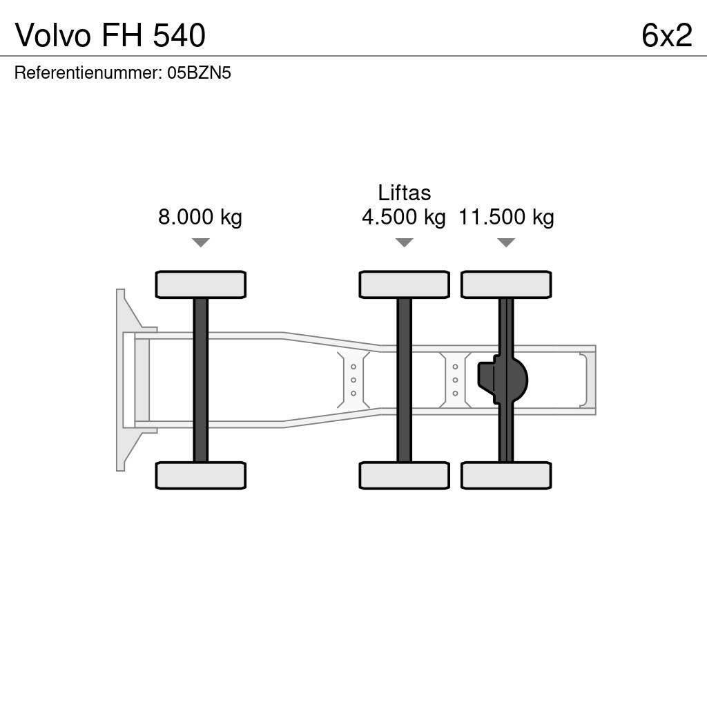 Volvo FH 540 Trekkvogner