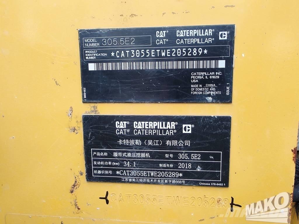 CAT 305.5 E2 Beltegraver