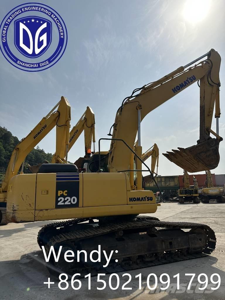 Komatsu PC 220-7 Beltegraver