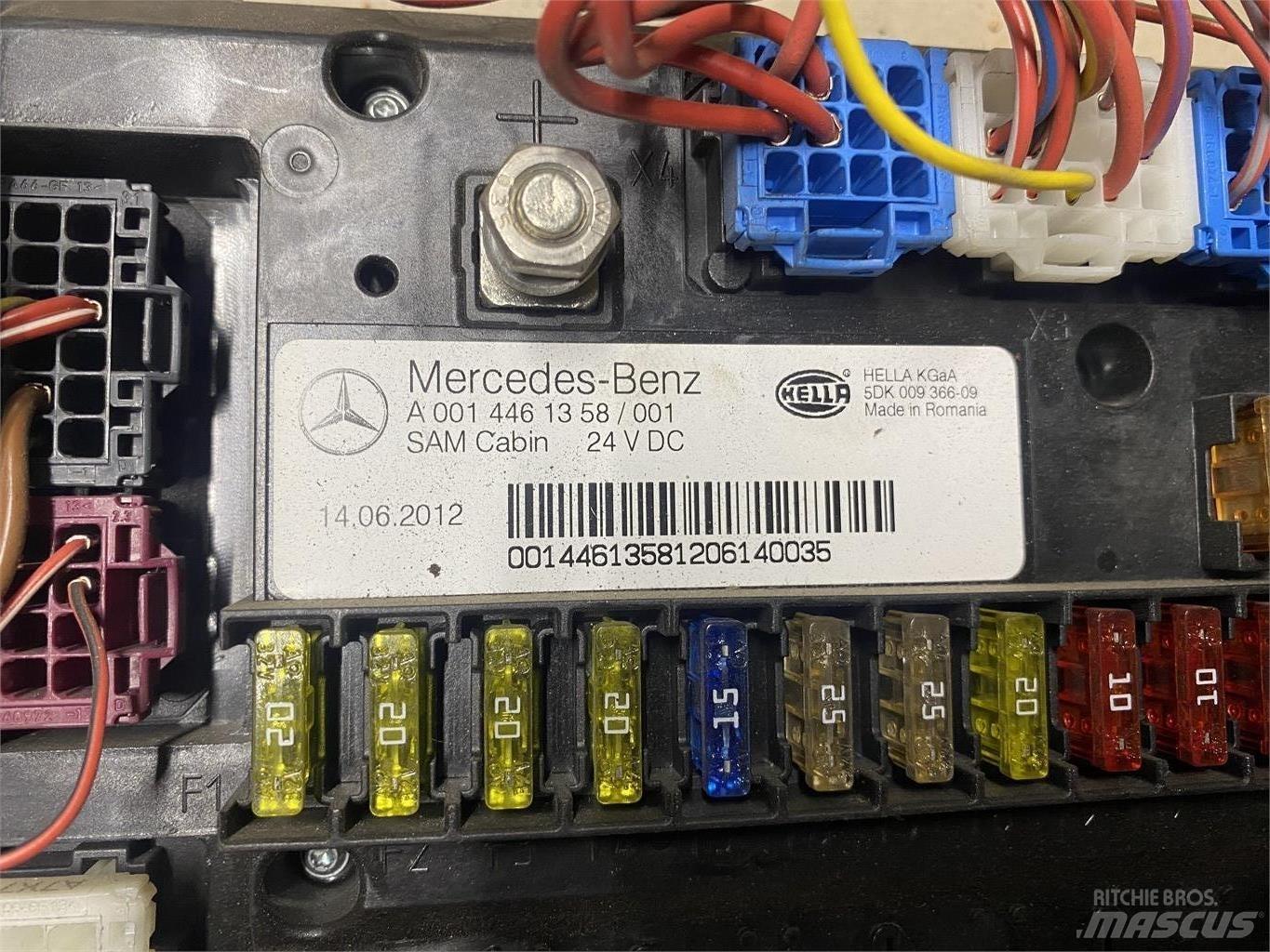 Mercedes-Benz Actros Lys - Elektronikk