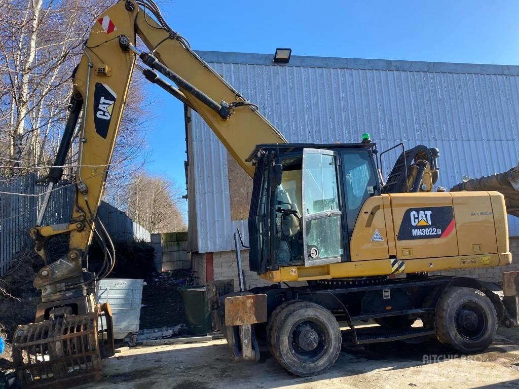 CAT MH3022 Gravemaskiner for avfallshåndtering