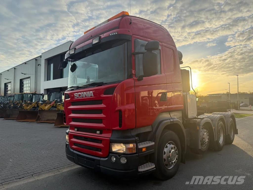 Scania R580 V8 8x4 Trekkvogner