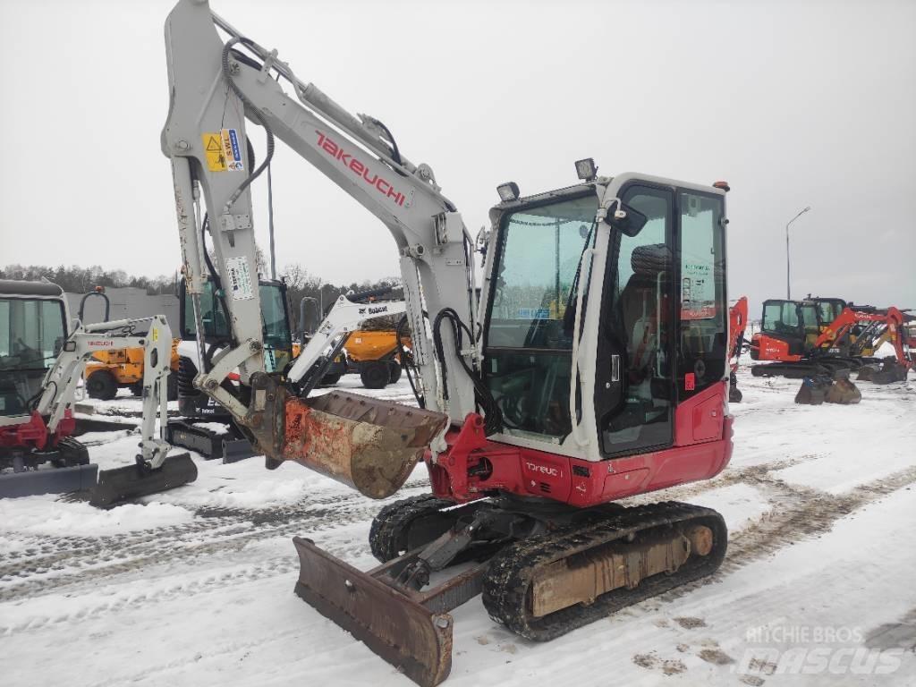 Takeuchi TB 230 Minigravere <7t
