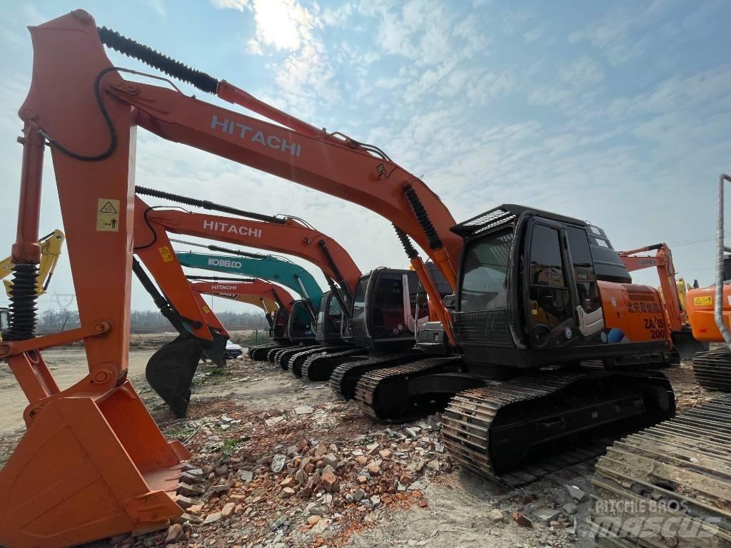 Hitachi ZX 200 Beltegraver