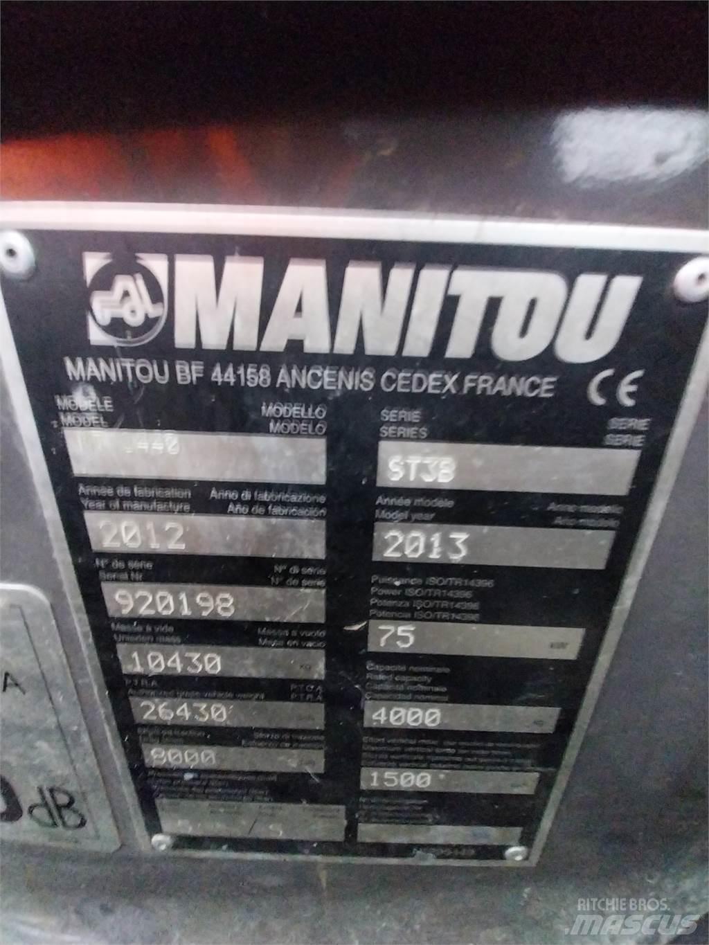 Manitou MT1440 Teleskoplastere