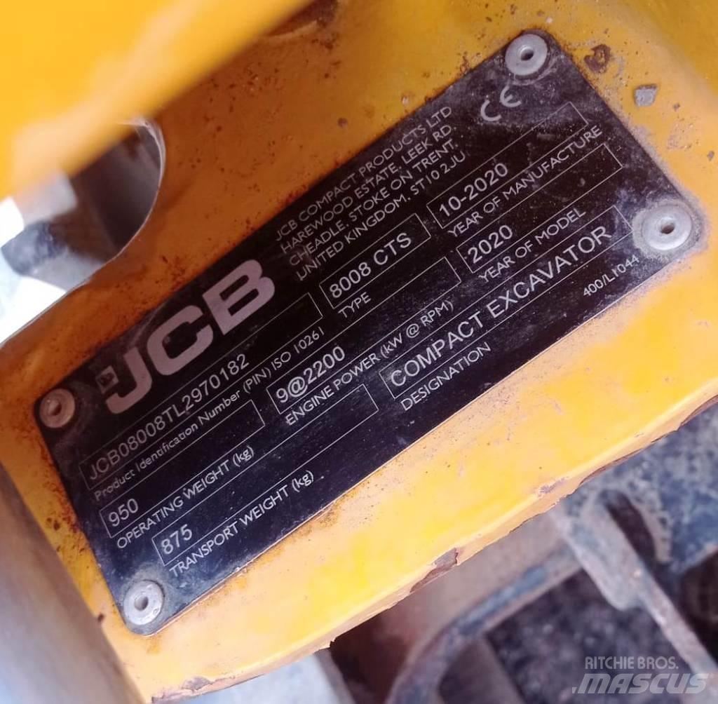 JCB 8008 CTS Minigravere <7t