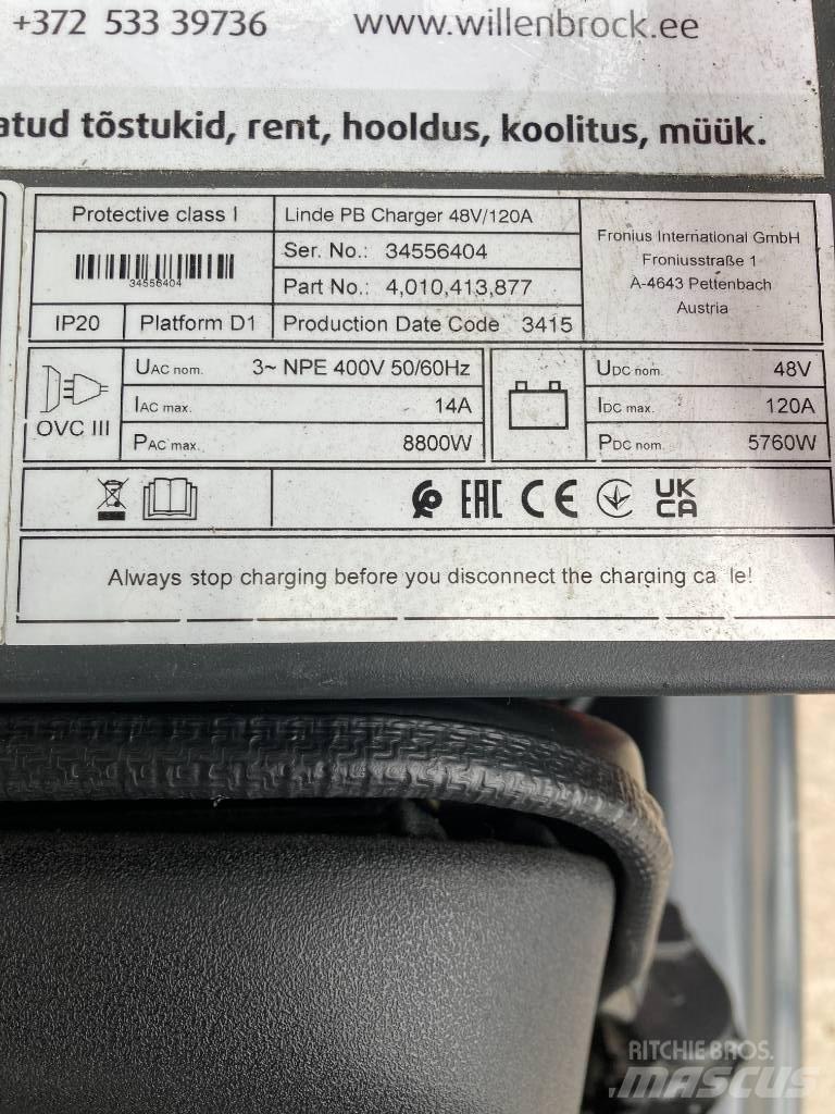 Linde EG20PH/1275-02 Elektriske trucker