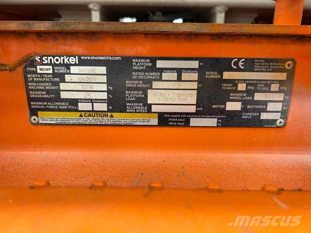Snorkel S 4726 E Sakselifter