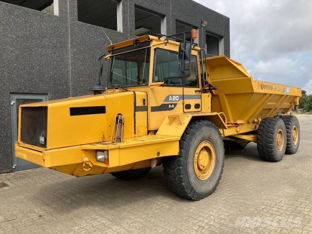 Volvo A 20 6x6 Rammestyrte Dumpere