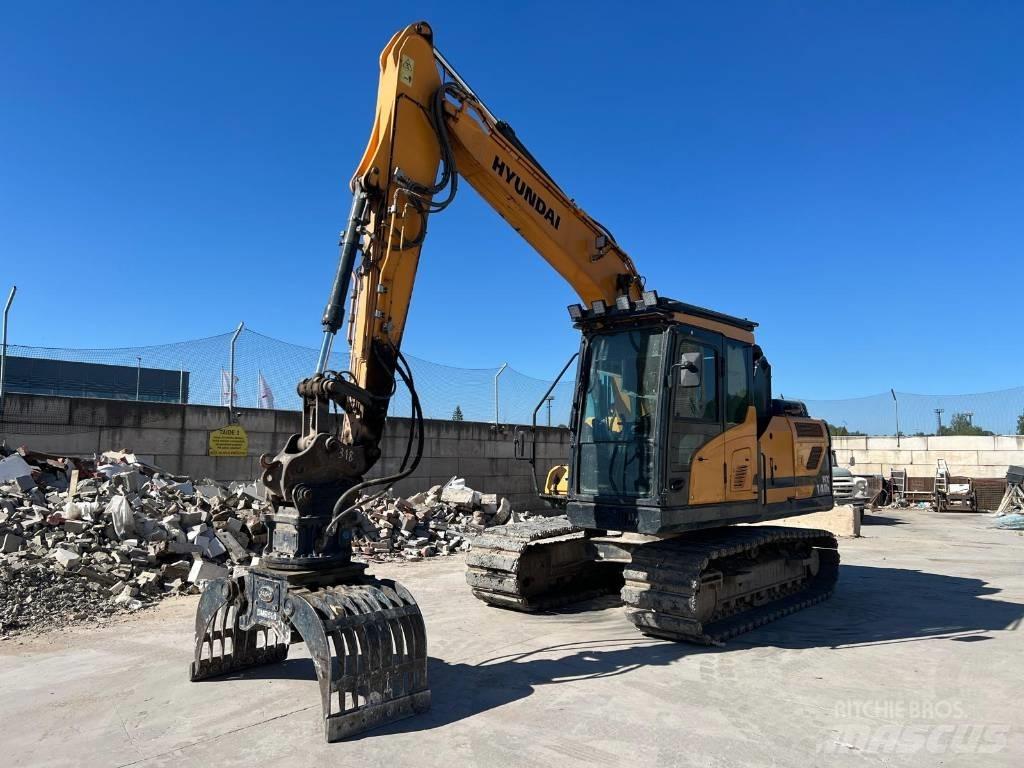 Hyundai HX 140 HRC Beltegraver