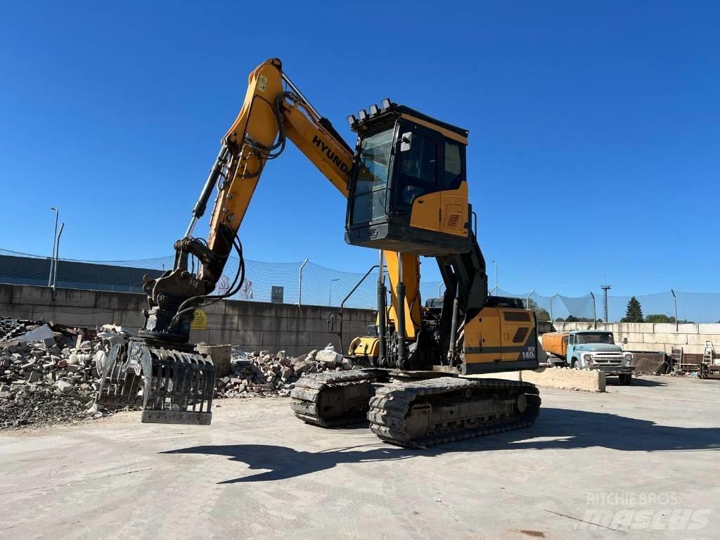 Hyundai HX 140 HRC Beltegraver