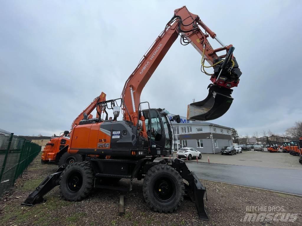 Hitachi ZX180W-7 Hjulgravere