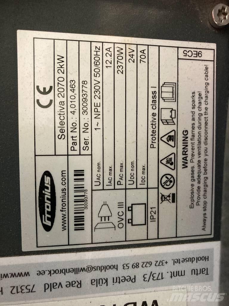 Linde E12/386 Elektriske trucker