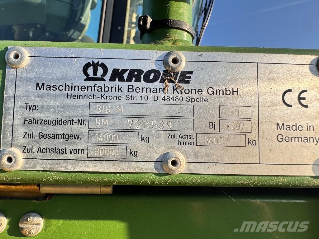 Krone Big M II Slåmaskiner