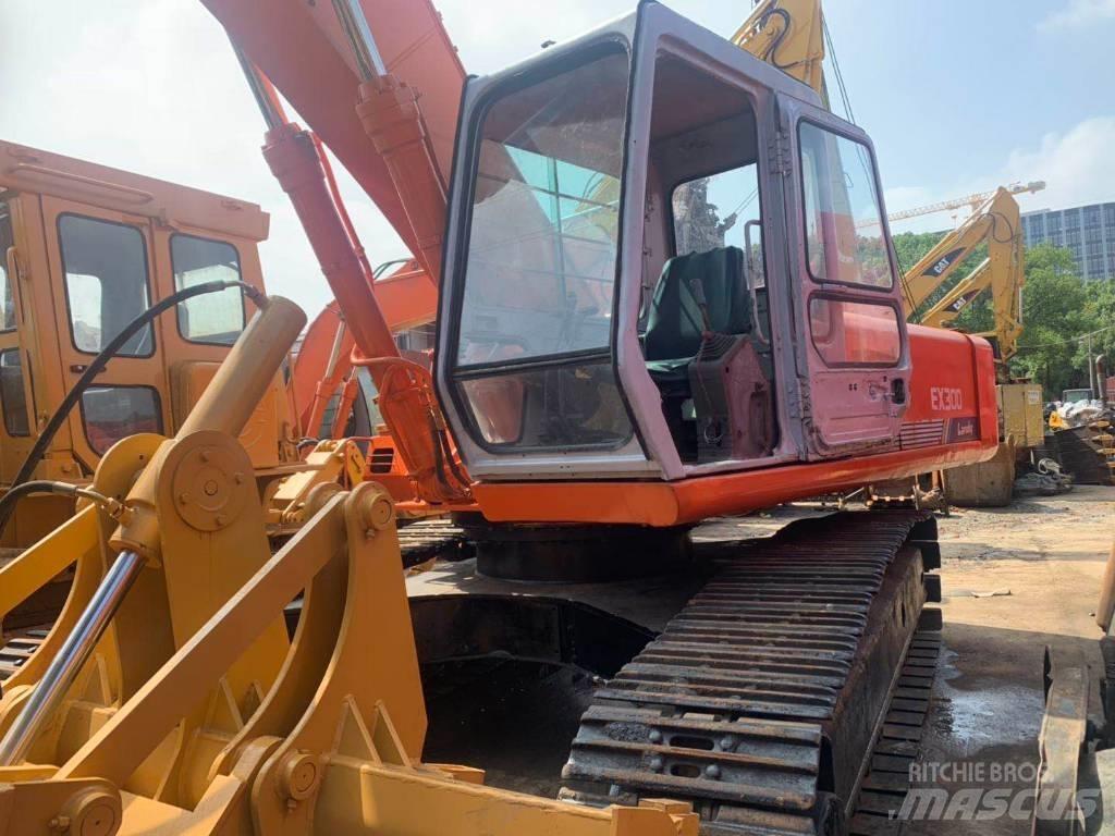 Hitachi EX300 Beltegraver