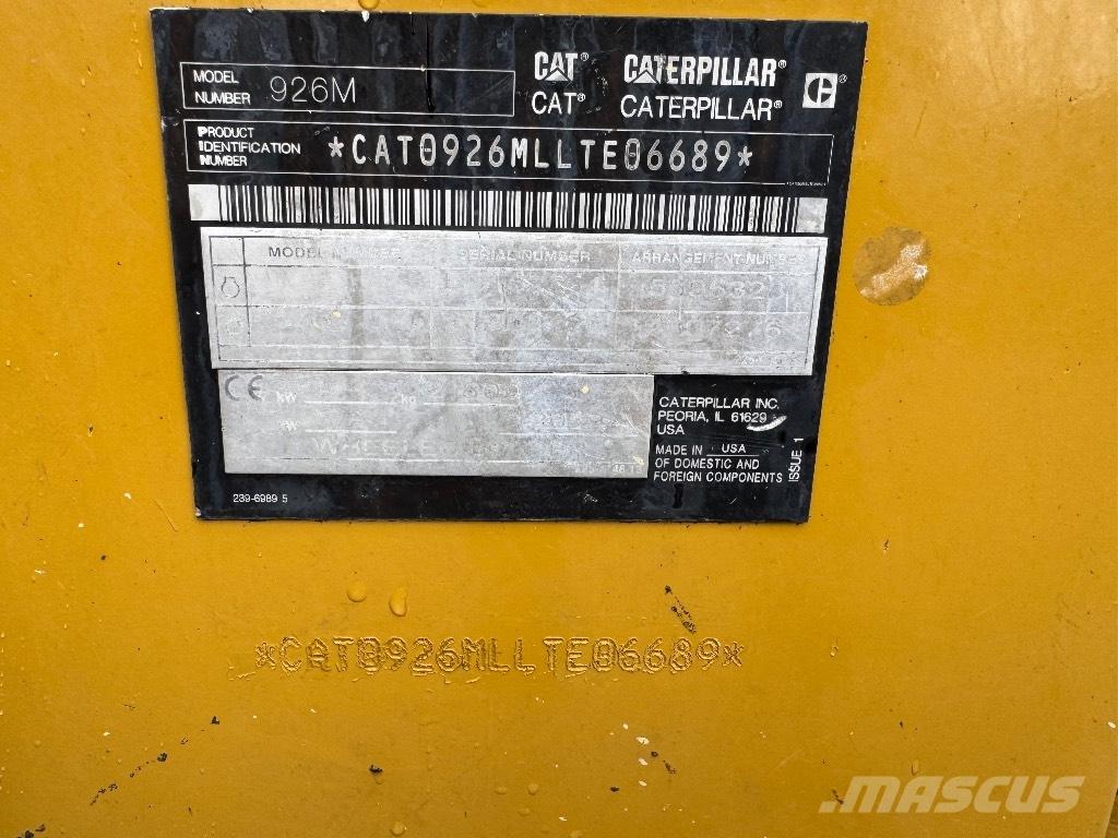 CAT 926 M Hjullastere