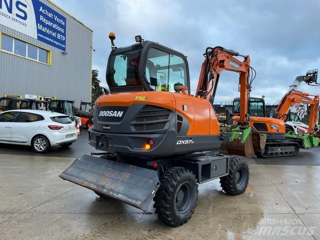 Doosan DX 57 W-5 Hjulgravere