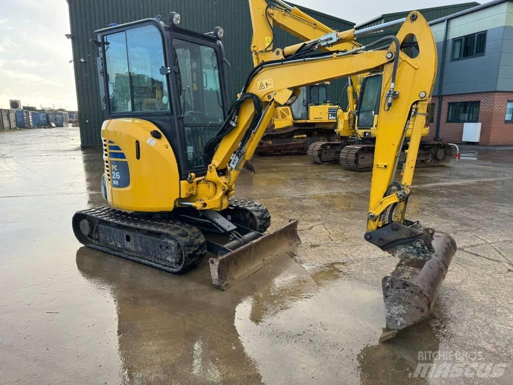 Komatsu PC 26 MR-3 Minigravere <7t