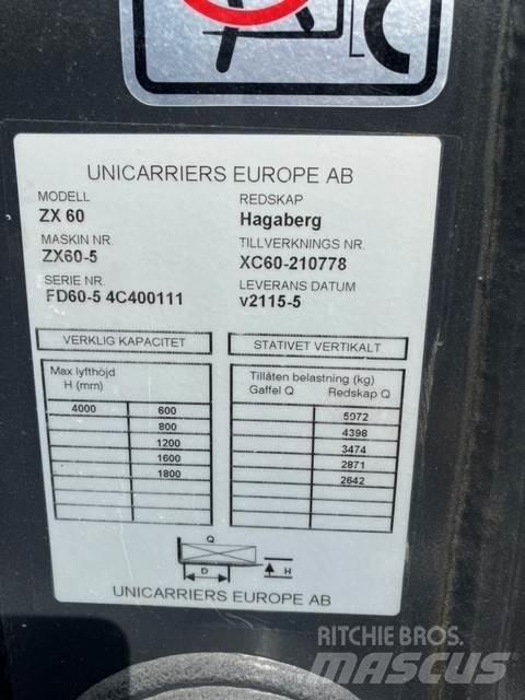 UniCarriers DX60-5 Diesel Trucker