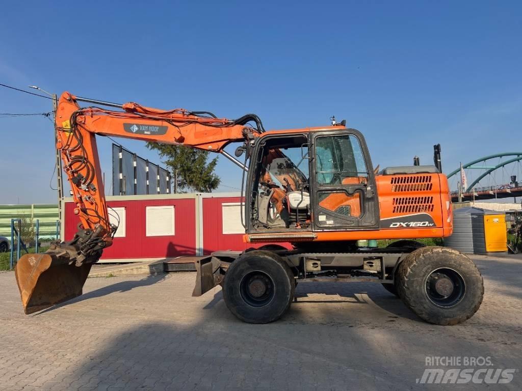 Doosan DX 160 W-3 Hjulgravere
