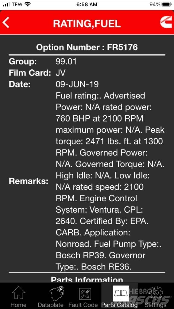 Cummins QST30 Motorer