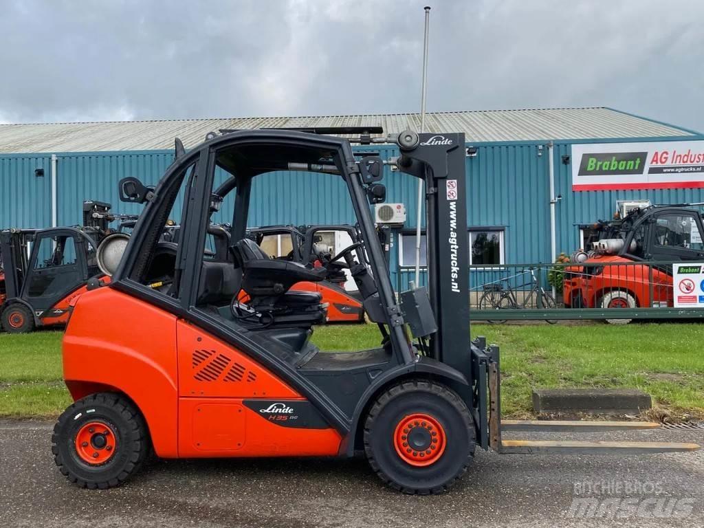 Linde H35T-02 Propan trucker