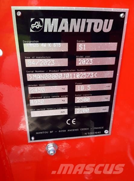 Manitou TMM25 4W Medbringertruck