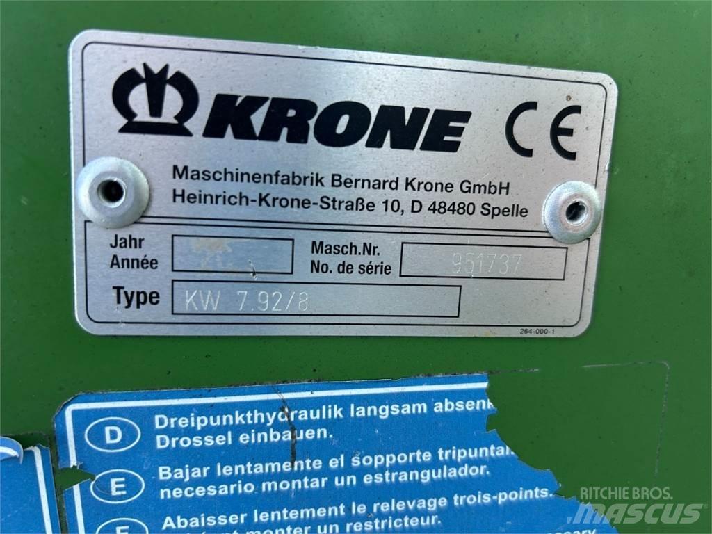 Krone KW 7.92 Raker og høyvendere