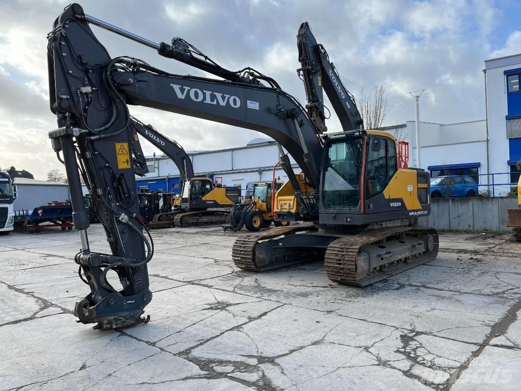 Volvo EC220EL Beltegraver