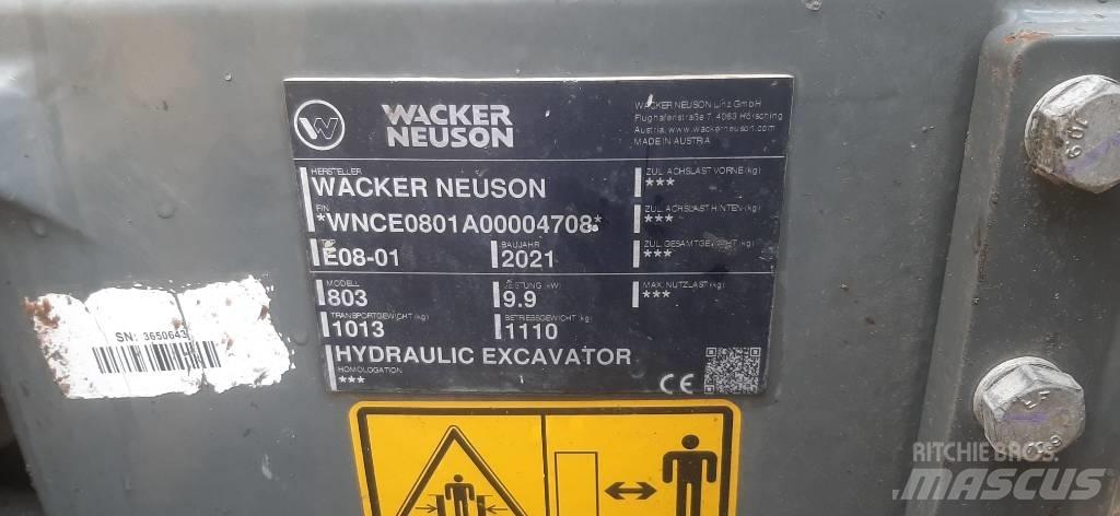 Wacker Neuson 803 Beltegraver