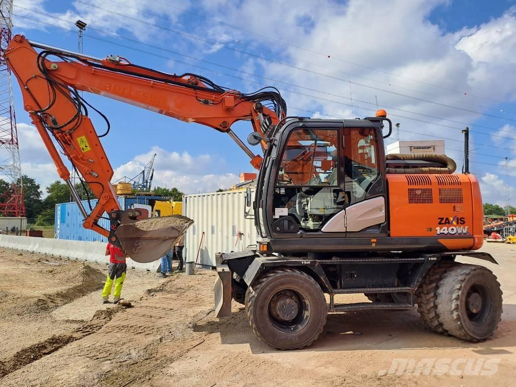 Hitachi ZX140WTB-6 Hjulgravere