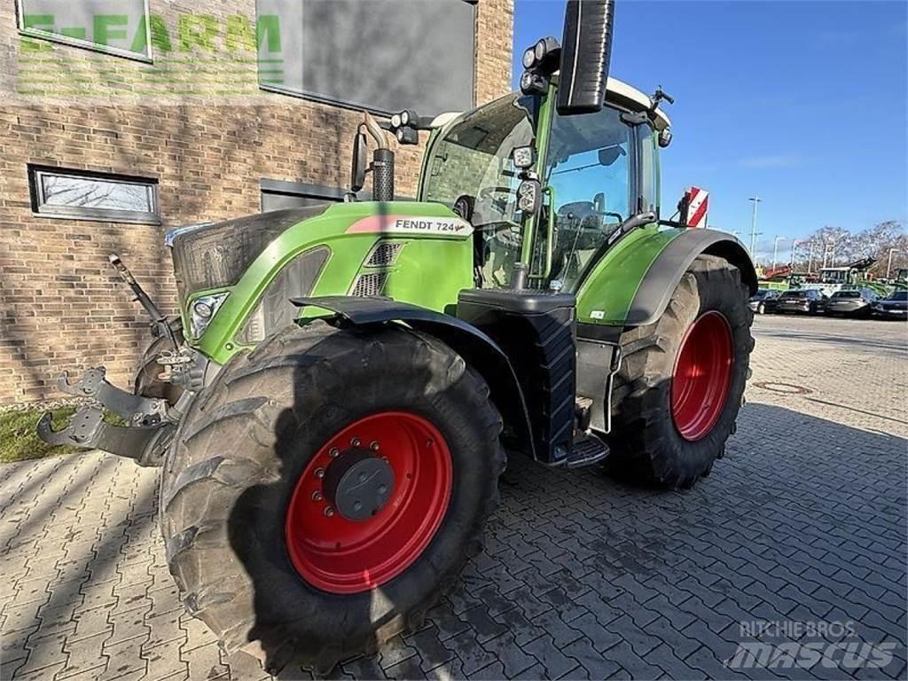 Fendt 724 vario s4 Traktorer